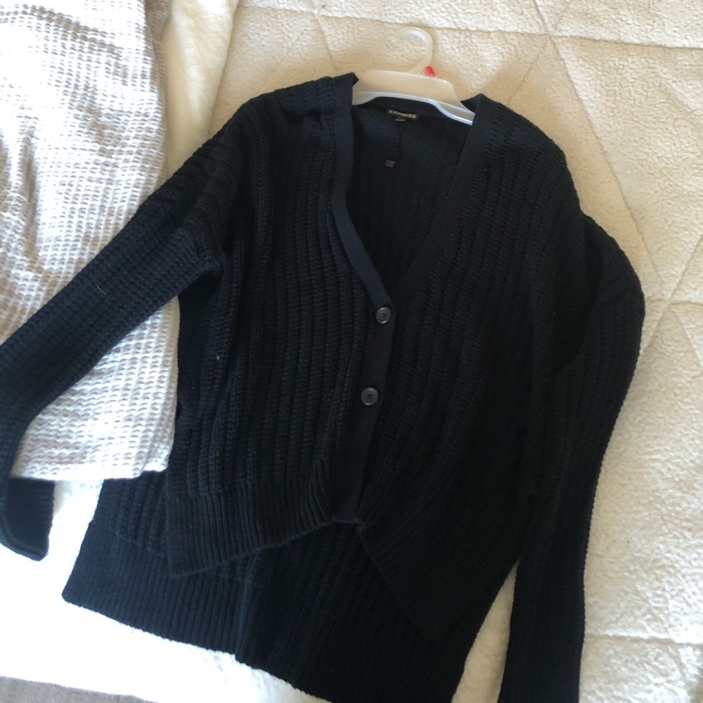 Express cardigan sweater